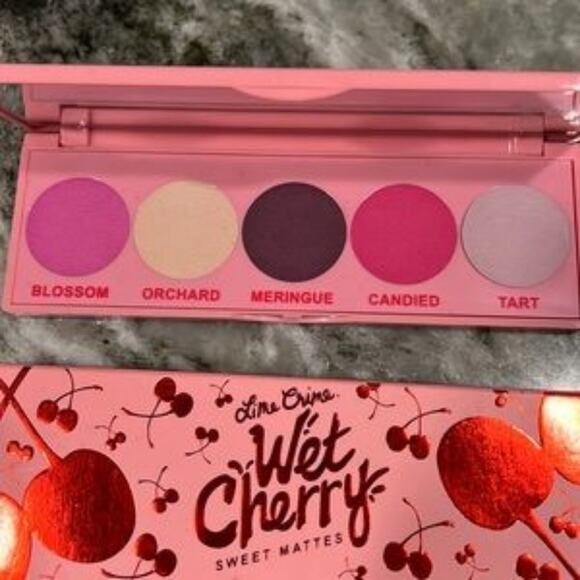 Lime Crime Wet Cherry Sweet Mattes Eyeshadow Palette - NEW IN BOX - Picture 9 of 15